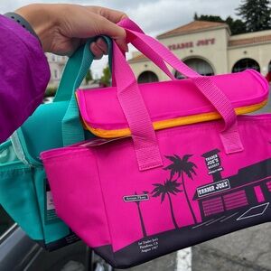 Trader Joe’s Mini Insulated Bag - Pink Color, New, NWT